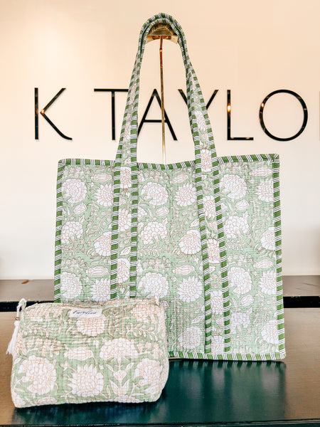 Jane Quilted Tote